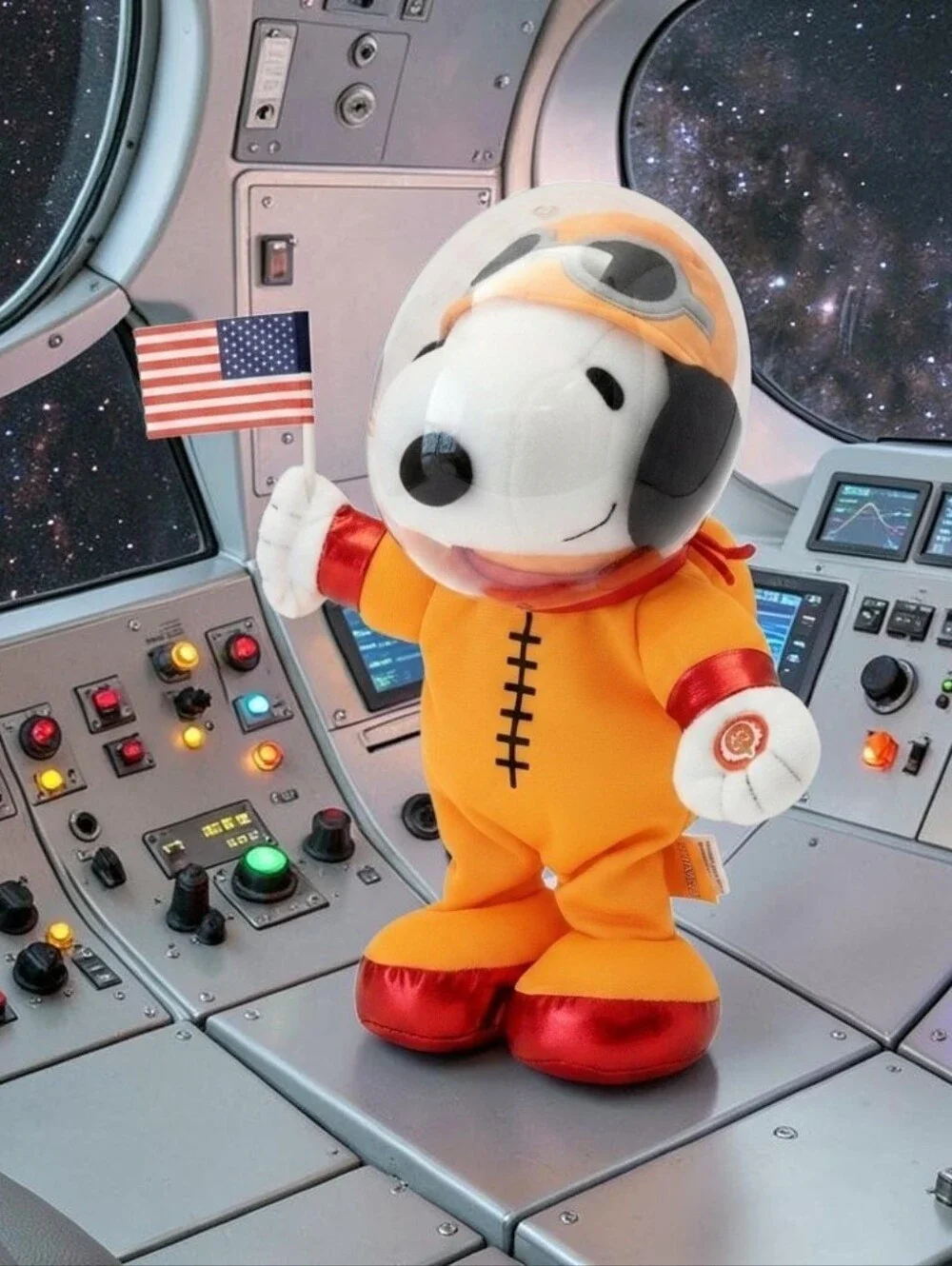 Peanuts Animated Astronaut Snoopy 10